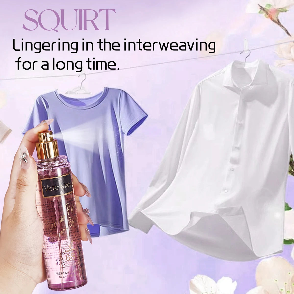 Parfum brésilien Victoria Key 150 ml. Jusqu'à 5 séries au choix, servant de désodorisant d'air, adapté aussi bien à l'intérieur qu'à l'extérieur.